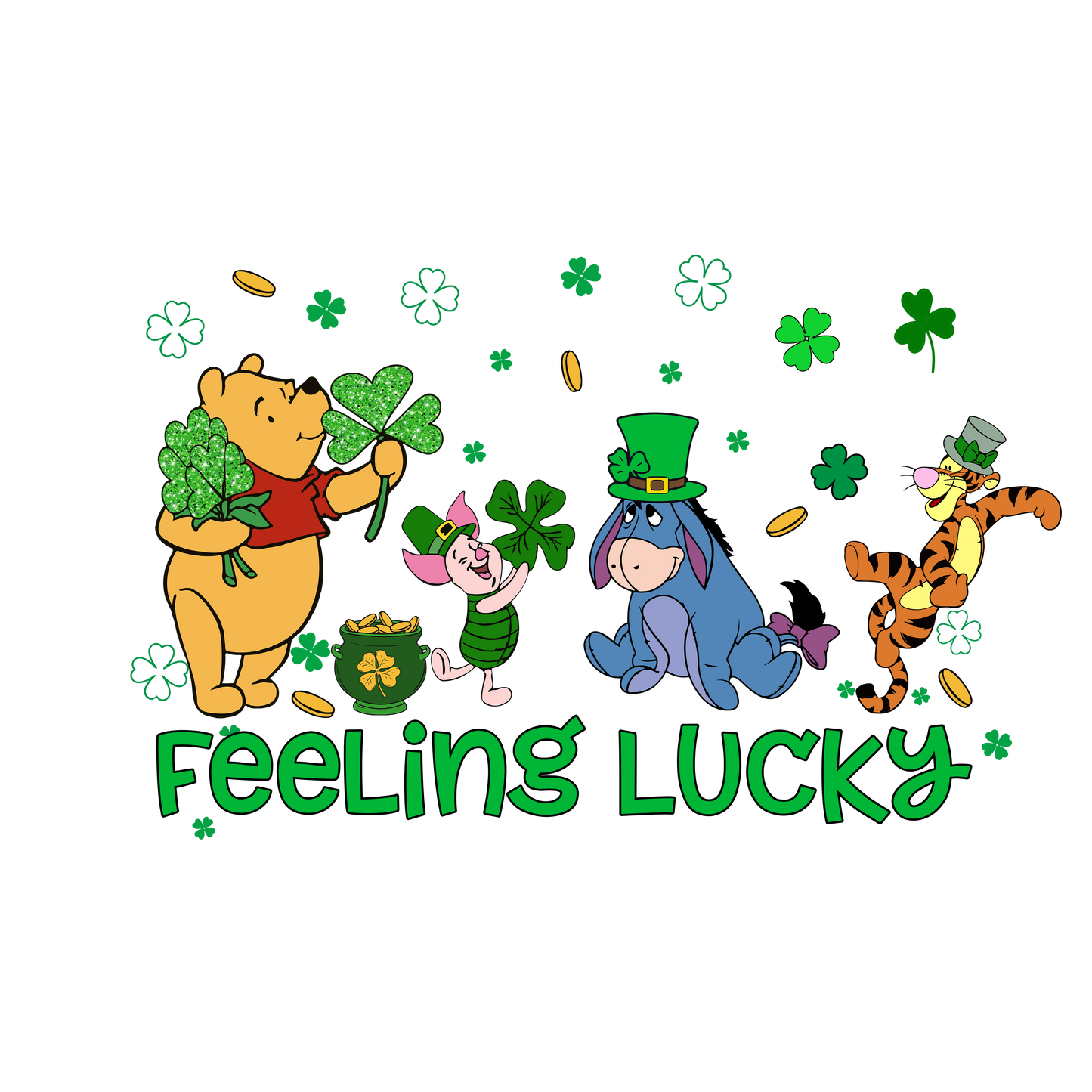 Feeling Lucky with Winnie and Friends